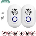 Ymyny - rpulsif souris et rats ultrasons - appareil electronique contre rongeurs, insectes, cafards, ...