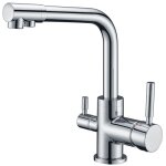 Ymyny robinet de cuisine 3 voies, robinet d'eau potable, raccord de filtre  eau, robinet de cuisine, ...