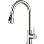 Ymyny robinet cuisine, mitigeur cuisine, pivotant à 360° d'évier à arc Élevé pulvérisateur escamotable ... Ymyny robinet cuisine, mitigeur cuisine, pivotant à 360° d'évier à arc Élevé pulvérisateur escamotable ...