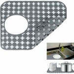 Ymyny tapis evier cuisine, tapis d'vier en silicone pliables antidrapants, protege vier de cuisine, ...