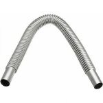 Tuyau d'chappement de chauffage acier inoxydable argent 60cm pour voiture - ymyny