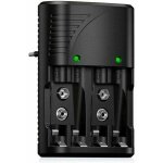 Ymyny universel chargeur de piles aa / aaa / 9v, rapide chargeur 6802 pour aa / aaa ni - mh ou 9v piles ...