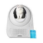 Catlink - young - bac  litire autonettoyant, avec marchepied, dsodorisant, silencieux, pour plusieurs ...