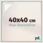 Your decoration - cadre flottant - blanc mat - cadre en caisse am�ricaine pour toile sur chassis - mdf ...