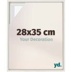 Your decoration - cadre flottant - blanc mat - cadre en caisse am�ricaine pour toile sur chassis - mdf ...