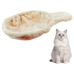 Hamac pour chat, panier pour chat, grand arbre  chat en forme de cuillre, doux, rsistant aux rayures, ...