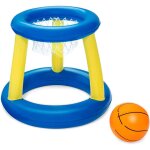 Yozhiqu - panier de basket - ball gonflable avec balle pour piscine, jeu de basket flottant, sports aquatiques ...