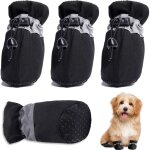 Yzmrbdqc - chaussures pour chien 4 pices, bottes de protection des pattes avec sangles rflchissantes, ...
