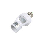 Douille avec dtecteur de mouvement pir ampoules avec culot e27 pour une utilisation en intrieur avec ...