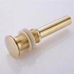 Yzmrbdqc - moderne pop - up rtro bouchon bonde de lavabo vidange clic - clac sans trop - plein en laiton ...