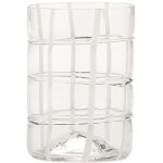 Zafferano twiddle - lot de 6 verres en verre souffl transparent, 35 cl - verres faits main avec dcoration ...
