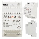 Zamel transformateur modulaire trm - 12 - 12v / 230v - s�curis� - montage sur rail th35 - protection ...