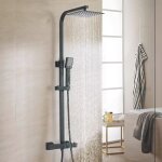 Zamery - colonne de douche thermostatique, systme de douche thermostatique 38c, colonne de douche acier ...
