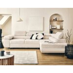 Lisa design - zaria - canap d'angle droit 5 places convertible avec coffre et ttires en velours ctel ...