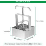 Zaschmoy bloqueur de sol, outil de blocage de sol  main, outil de fabrication de blocs de sol avec poigne ...