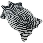 Z�bre / vache ch�vre imprim� tapis velours imitation cuir tapis vachette peaux d'animaux forme naturelle ...