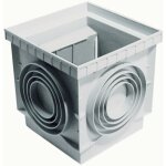 Zeker - regard rehausse 30x30cm pour branchement des eaux pluviales et système électrique, regard bouche ... Zeker - regard rehausse 30x30cm pour branchement des eaux pluviales et système électrique, regard bouche ...