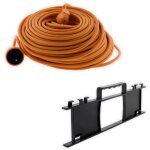 Zenitech - rallonge 50m 16a et range - câble extérieur 25m Zenitech - rallonge 50m 16a et range - câble extérieur 25m