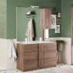 Zenzero shop - meuble double vasque sur pieds - arredobagno campania
