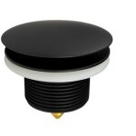 Zeza bonde de baignoire compl�te - avec dessus - noir mat