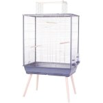 Zolux cage grillage surleve pour oiseau - pour perruche, calopsitte, canari - 81 x 48 x 152 cm - nolife ...