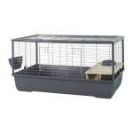 Zolux - cage rongeur nolife connect - pour lapin et cochon d'inde - 101. 5 x 54 x 51 cm - gris