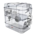 Zolux - cage sur 2 etages pour hamsters, souris et gerbilles - rody3 duo - l 41 x p 27 x h 40, 5 cm - ...