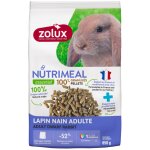 Zolux - granuls pour lapin nain adulte (6 mois et plus) sachet de 850 g