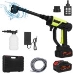 Zoternen - 6 - en - 1 nettoyeur haute pression sans fil, 30 bar, 21v nettoyeur haute pression avec 2 ...