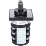 Zoternen - commutateur � came rotatif en plastique ac 500 v 50 hz 20 a, 4 w 12 p�les pour le contr�le ...