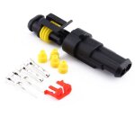 Zoternen - connecteur de faisceau de c�bles �lectrique keenso, prise �tanche � 2 broches pour moto, scooter, ...