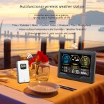 Zoternen fj3383m station mtorologique intelligente avec horloge capteur 1 de la temprature intrieure ...