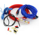 Zoternen - kit de c�blage audio pour voiture, c�ble d'installation d'amplificateur de puissance de calibre ...