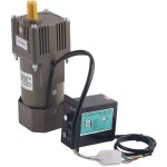 Zoternen - moteur � vitesse variable � variateur de fr�quence continu ac 220 v 90 w avec r�ducteur et ...