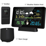 Zoternen multi - fonction professionnel station m�t�orologique �lectronique intelligent �cran de couleur ...