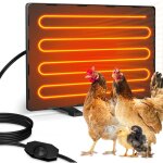 Zoternen plaque chauffante pour animaux ? noir, id�ale pour poulaillers, niches et couveuses