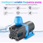 Zoternen - pompe � eau submersible 5 000 l / h - technologie sinuso�dale � fr�quence variable, ultra ...