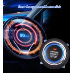 Zoternen syst�me d'alarme de voiture, d�marrage en un clic, bouton d'allumage et d'arr�t, kit sans cl� ...