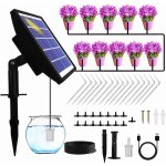 Zoternen - systme d'arrosage solaire automatique, kit d'irrigation goutte  goutte solaire automatique ...