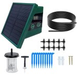 Zoternen - syst�me d'irrigation � goutte solaire pour le jardin �cran d'affichage num�rique arrosage ...