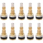 Zoternen - tige de valve de pneu sans chambre � air liquide, 10 pi�ces, en laiton 1 7 / 8 pouces tr618a ...