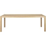 Zuiver - table � manger 10 personnes en bois - bois clair - sticks