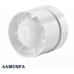 Zvd - 1 pcs ventilateur extracteur d'air, �conomique 100mm, 12w / 130m�, extracteur axial conduit en ...