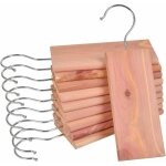 Zvd - 10 blocs de bois de cdre suspendus, anti mites en bois naturel pour armoires, tiroirs, placards, ...