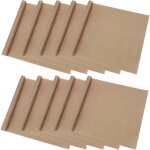 Zvd lot de 10 plaques de cuisson en t�flon, doublure de four antiadh�sive r�utilisable 30 x 40 cm pour ...
