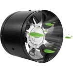 Zvd - 100 mm noir 110 v tension salle de bains cuisine ventilateur d'extraction en m�tal ventilateur ...