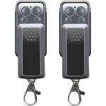 Zvd - 2 pour 114253 avidsen tlcommande motorisation portail porte de garage garantie de 3 ans