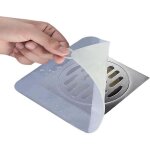 Zvd - 2 bouchons de vidange de sol en silicone anti - odeur, 12 x 12 cm, bouchon de vidange en gel de ...