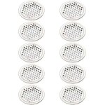 Zvd - 20 pi�ces grille aeration ronde inox grille de ventilation aeration couvercle cercle pour armoire ...