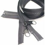 Zvd - 200cm 10 grande fermeture �clair amovible fermeture � glissi�re en plastique avec double tirette ...